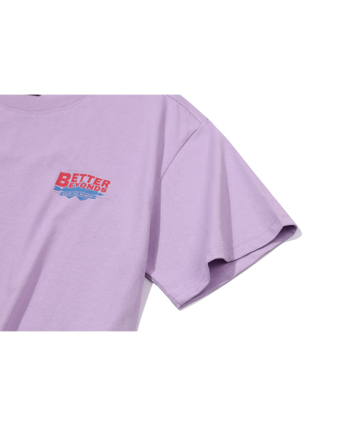 DAY SHORT SLEEVE TEE - 3 COLORS LAVENDER