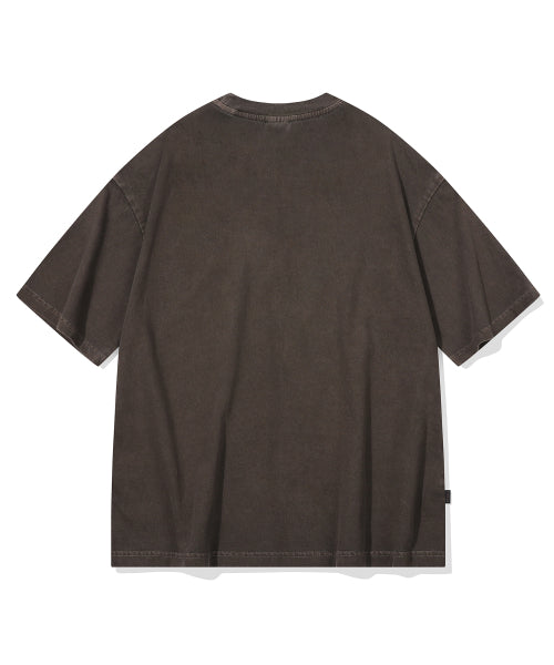 PIGMENT SHORT SLEEVE TEE - 6 COLORS BROWN