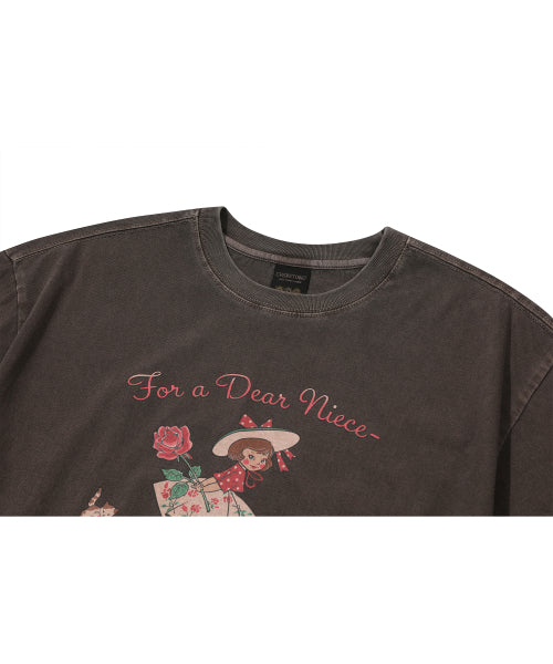 PIGMENT SHORT SLEEVE TEE - 6 COLORS BROWN