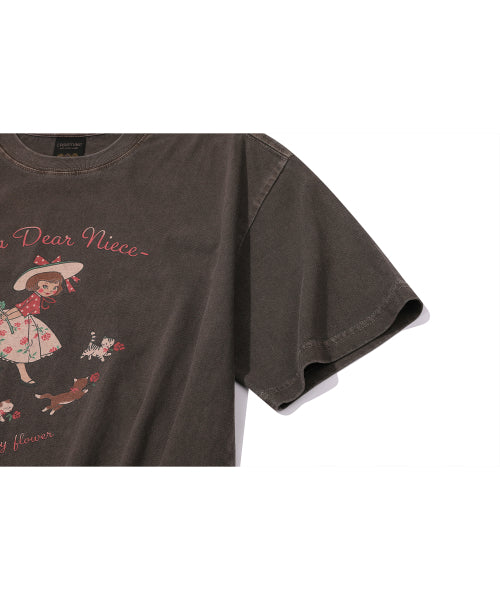 PIGMENT SHORT SLEEVE TEE - 6 COLORS BROWN