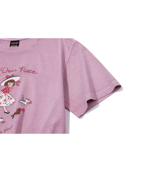 PIGMENT SHORT SLEEVE TEE - 6 COLORS ROSE