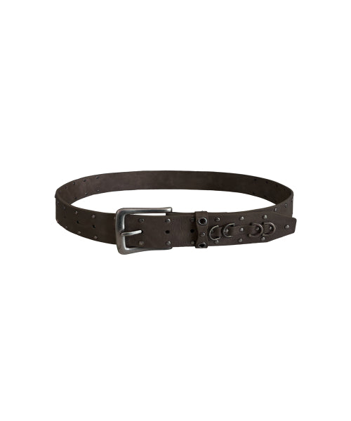 SIENNA STUD BELT - 4 COLORS BROWN