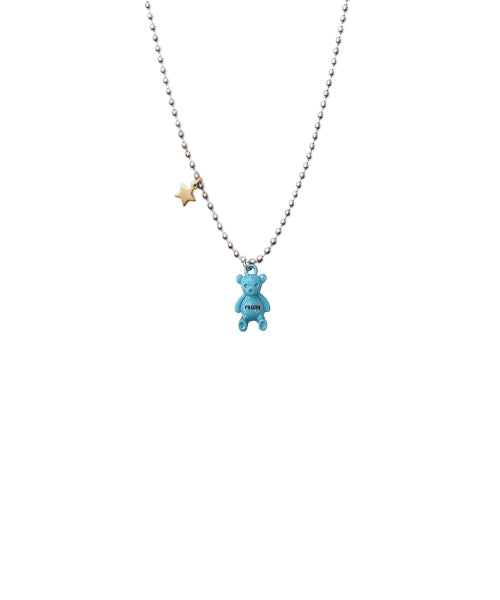 STAR BEAR NECKLACE - 2 COLORS MINT