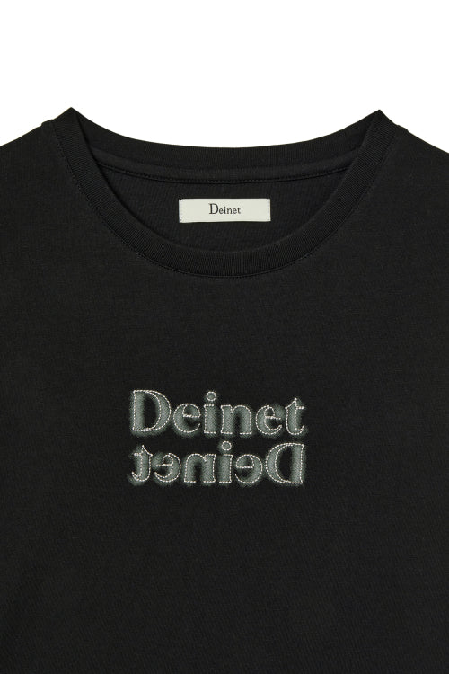 BRUSHED STITCH POINT PETIT T SHIRT - 3 COLORS BLACK