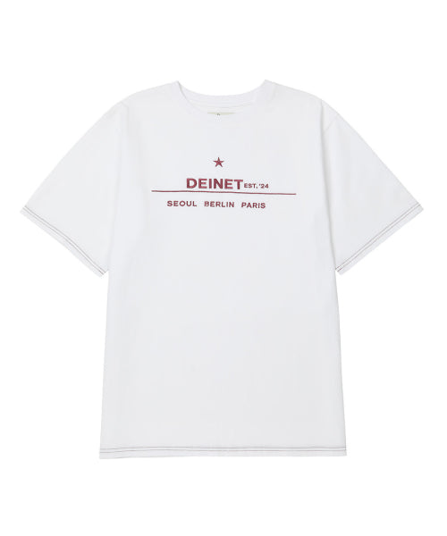 LOGO CITY T SHIRT - 2 COLORS WHITE