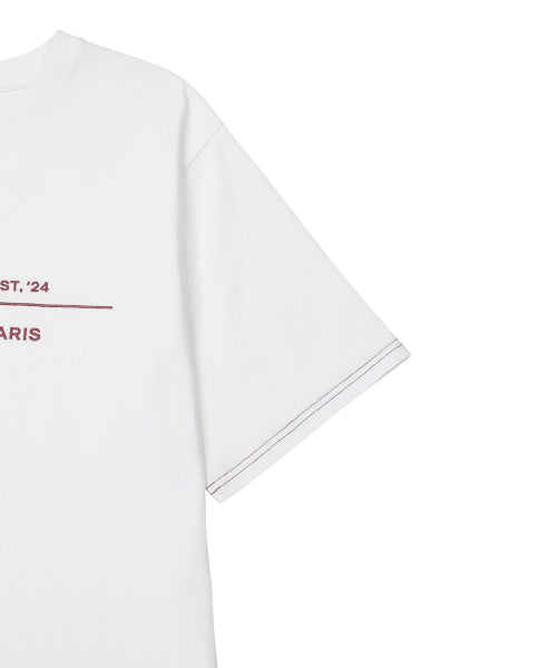 LOGO CITY T SHIRT - 2 COLORS WHITE