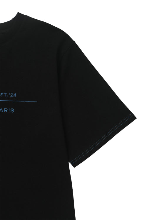 LOGO CITY T SHIRT - 2 COLORS BLACK