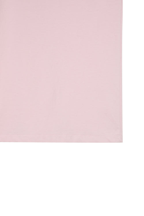 D LETTERING GRAPHIC OVERSIZED T SHIRT - 5 COLORS PINK