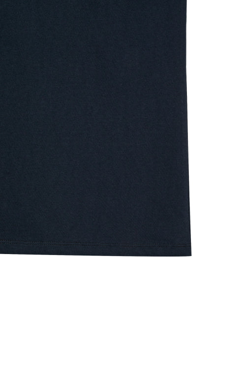 D LETTERING GRAPHIC OVERSIZED T SHIRT - 5 COLORS NAVY