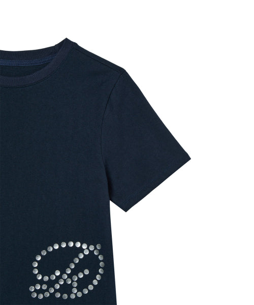 DOT D LOGO T SHIRT - 4 COLORS NAVY