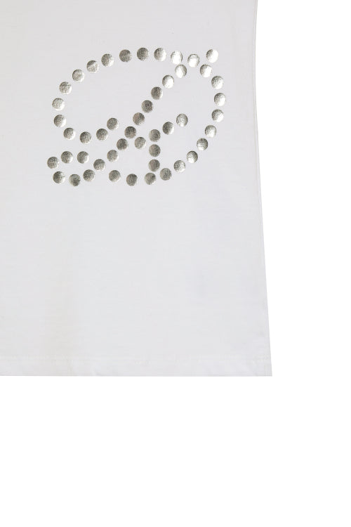 DOT D LOGO T SHIRT - 4 COLORS WHITE