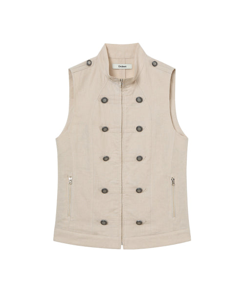 NAPOLEON TECH VEST - 2 COLORS BEIGE
