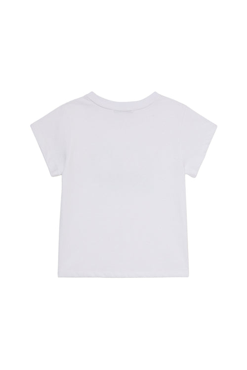 SIGNATURE LOGO SLIM T SHIRT - 4 COLORS WHITE
