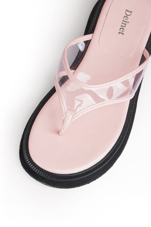 JELLY FLIP FLOP - 6 COLORS PINK