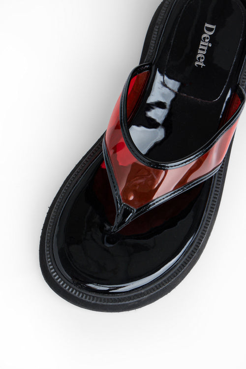 JELLY FLIP FLOP - 6 COLORS RED