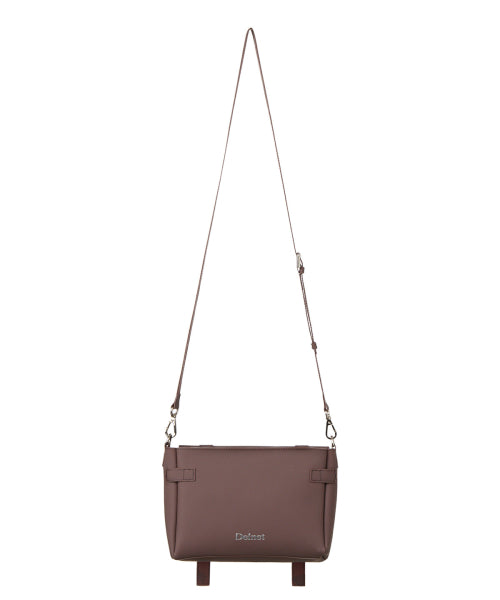 JELLY POINT CROSS BAG - 5 COLORS BROWN