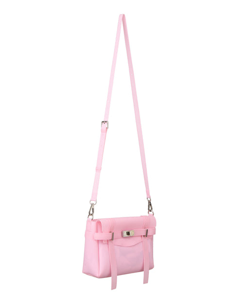 JELLY POINT CROSS BAG - 5 COLORS PINK
