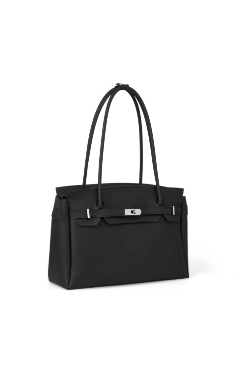 JELLY TWO WAY BIG BAG - 5 COLORS BLACK