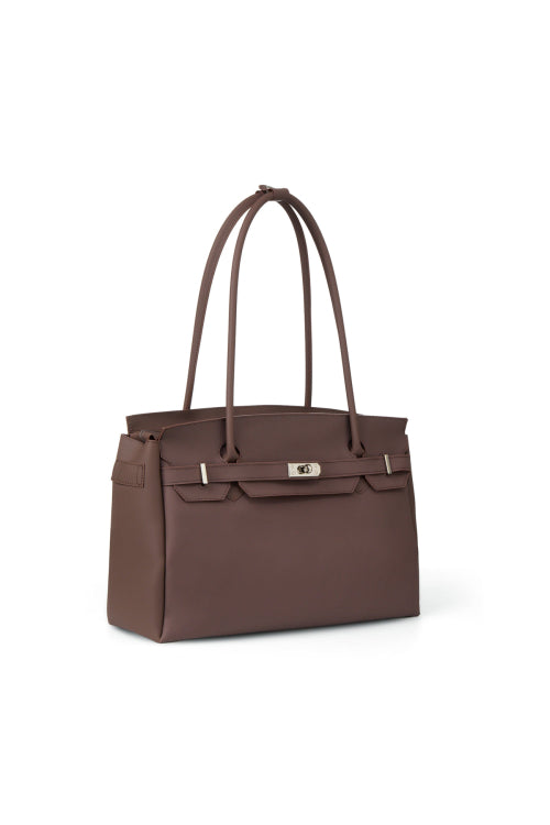 JELLY TWO WAY BIG BAG - 5 COLORS BROWN
