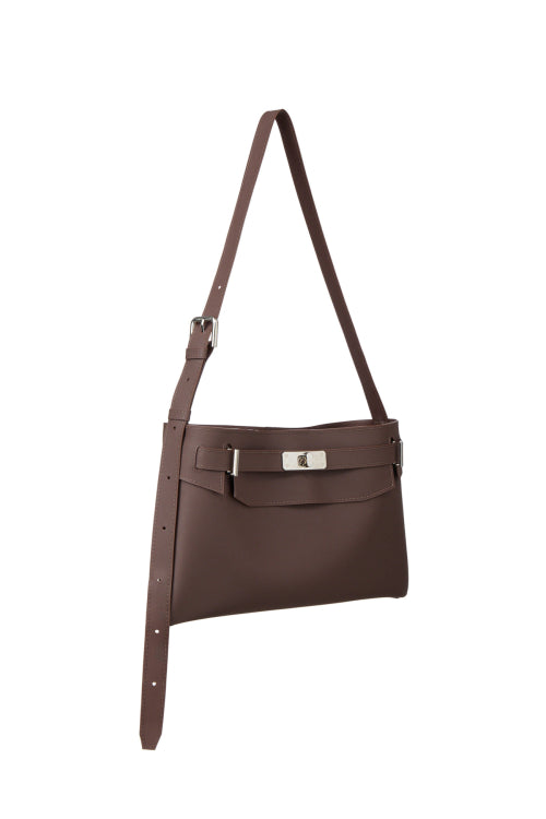 JELLY TWO WAY MIDDLE BAG - 5 COLORS BROWN