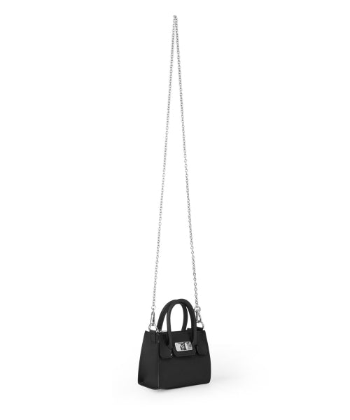JELLY CHAIN MINI BAG - 5 COLORS BLACK