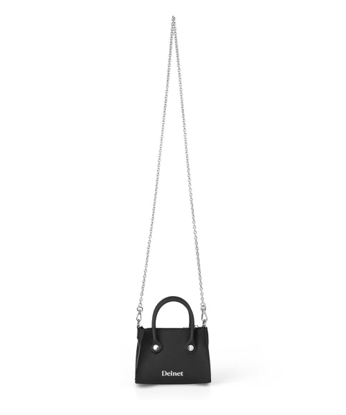 JELLY CHAIN MINI BAG - 5 COLORS BLACK