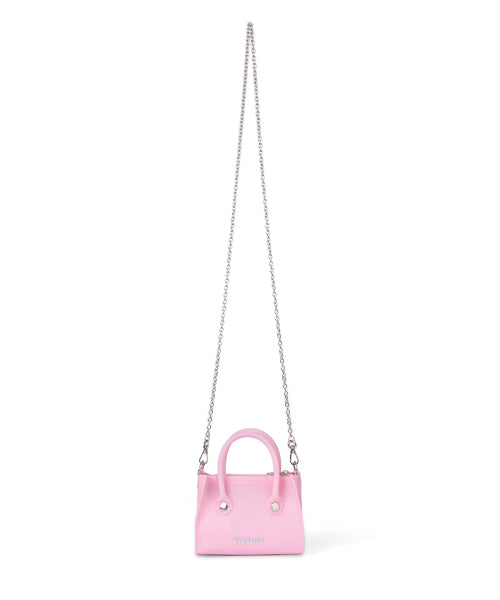 JELLY CHAIN MINI BAG - 5 COLORS PINK