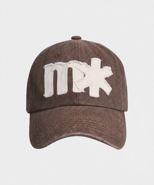 BALL CAP [BLACK] - 4 COLORS BROWN