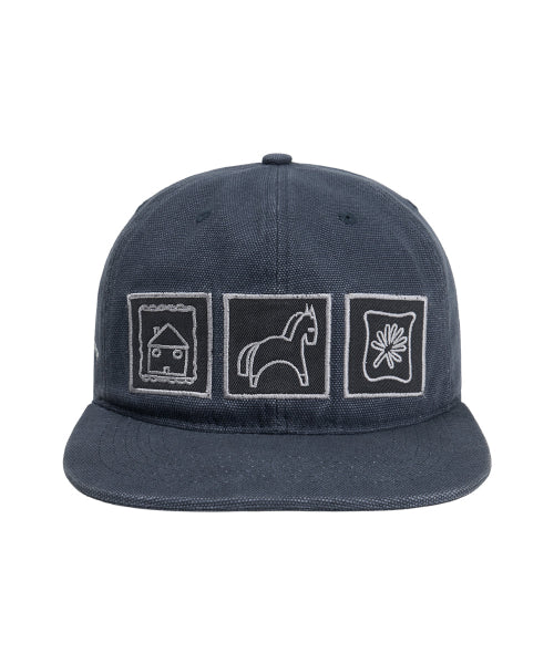 DD HORSE GALLERY CAP - 2 COLORS NAVY