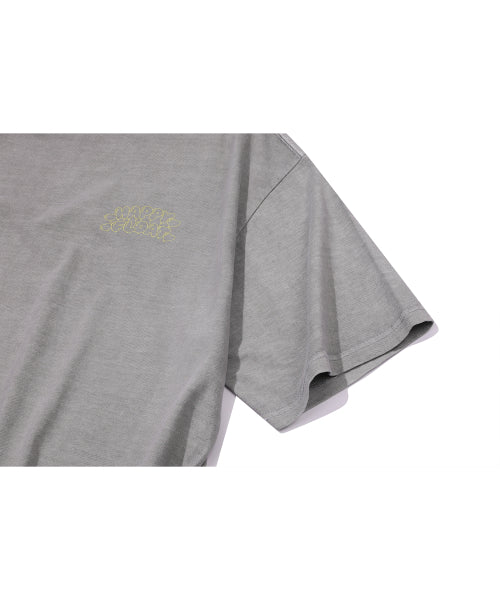HAPPY BALLOON PIGMENT SHORT SLEEVE TEE - 3 COLORS GREY