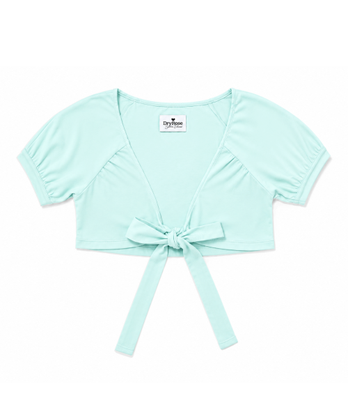 SHIRRING RIBBON BOLERO - 4 COLORS MINT