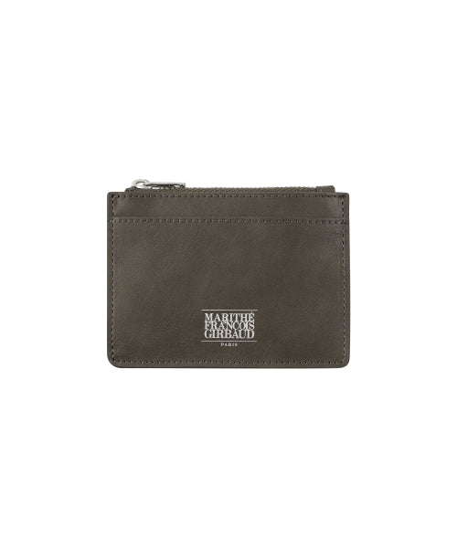 CLASSIC LOGO ZIP WALLET - 3 COLORS BROWN