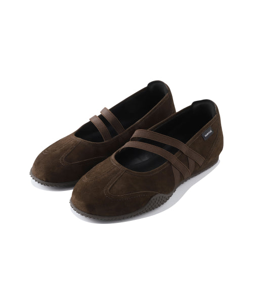 W MARYJANE STRAP SNEAKERS - 2 COLORS DARK BROWN