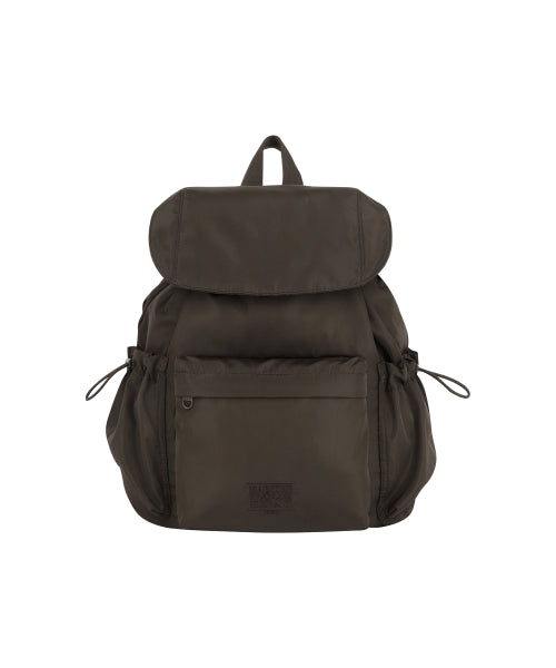 CLASSIC LOGO FLAP BACKPACK - 2 COLORS BROWN
