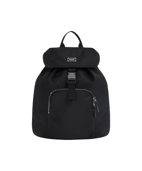 CLASSIC LOGO ONE POCKET BACKPACK - 2 COLORS BLACK