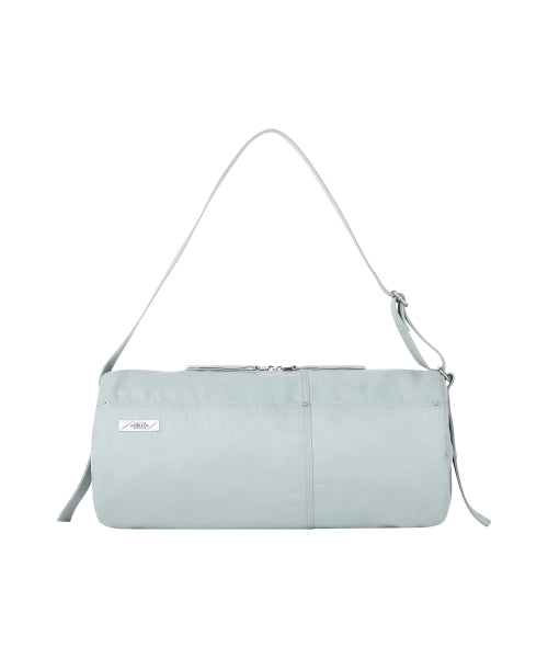 BIG CROSSBODY DUFFLE BAG - 3 COLORS LIGHT GREY