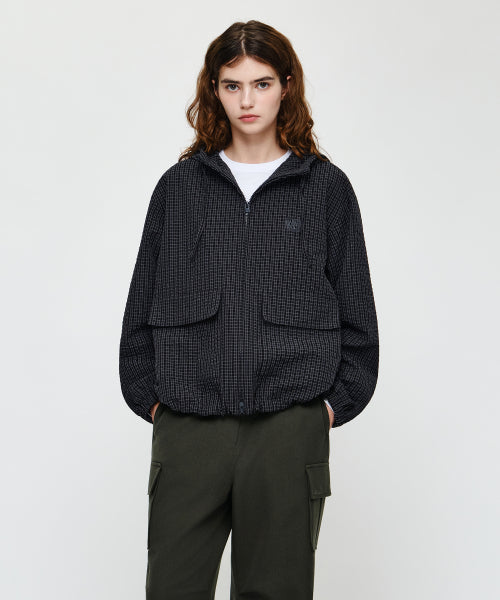 OUTPOCKET HOODED WIND JACKET - 4 COLORS AS SHOWN