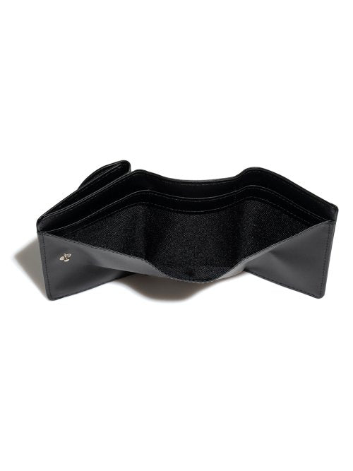 HALFMOON MINI WALLET - 5 COLORS BLACK