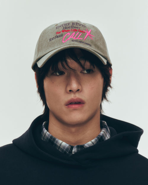 HOTLINE CAP - 2 COLORS GREY