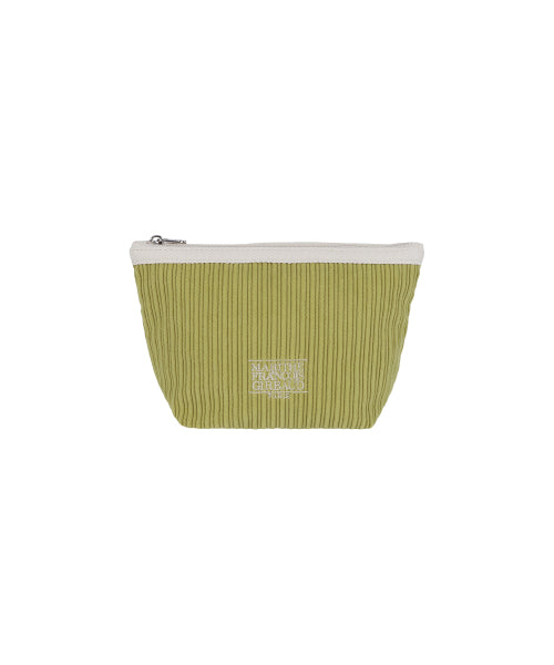 CLASSIC LOGO CORDUROY POUCH - 3 COLORS OLIVE