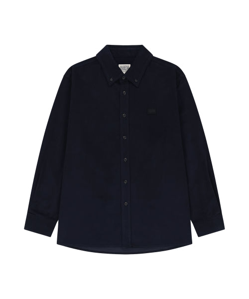 MICRO CLASSIC LOGO CORDUROY SHIRT - 2 COLORS NAVY