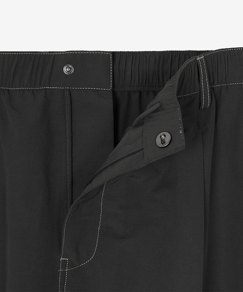 ESCAPE WOVEN SHORTS - 2 COLORS CHARCOAL