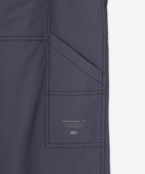 ESCAPE WOVEN SHORTS - 2 COLORS PURPLE