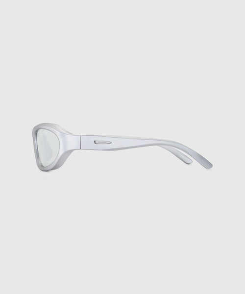BLUE ELEPHANT HUSH SUNGLASSES - 4 COLORS MATTE SILVER