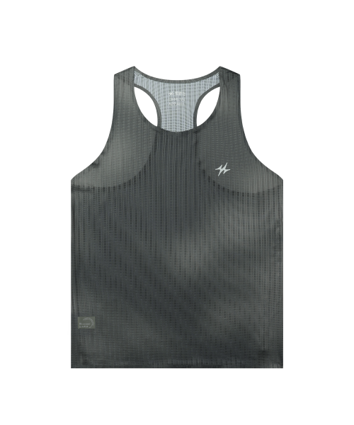 TECH DYE RUNNING SINGLET - 4 COLORS OLIVE