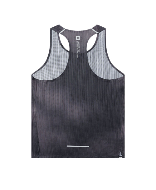 TECH DYE RUNNING SINGLET - 4 COLORS BROWN