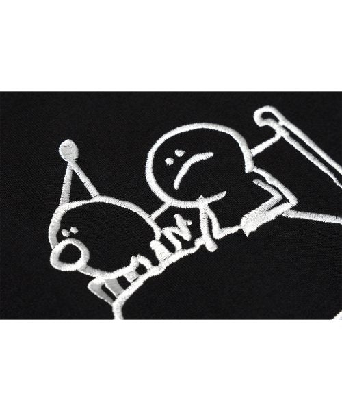 MMM HOOD HEAVY OVERFIT - 3 COLORS BLACK