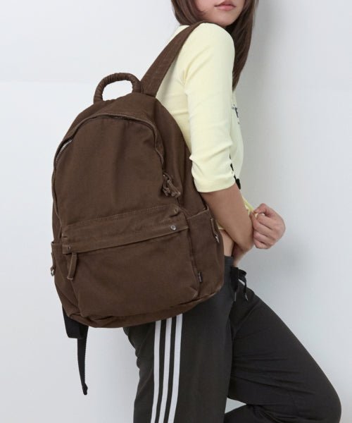 DAY BACKPACK - 2 COLORS BROWN