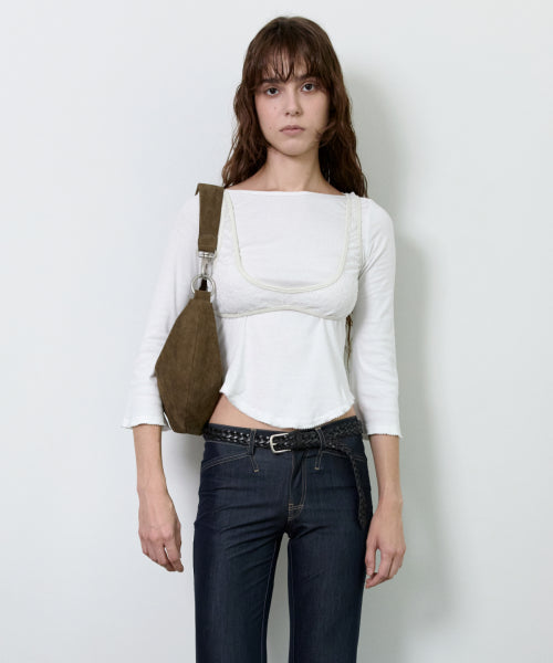 MAUVE BAG - 2 COLORS BROWN