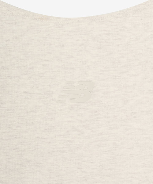 WOMEN OPEN BACK FITTED TEE - 2 COLORS IVORY